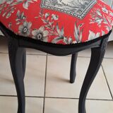 Louis XV style chair and stool