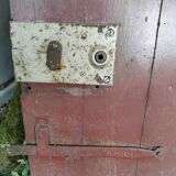 Old wooden door 110x97 cm Vintage