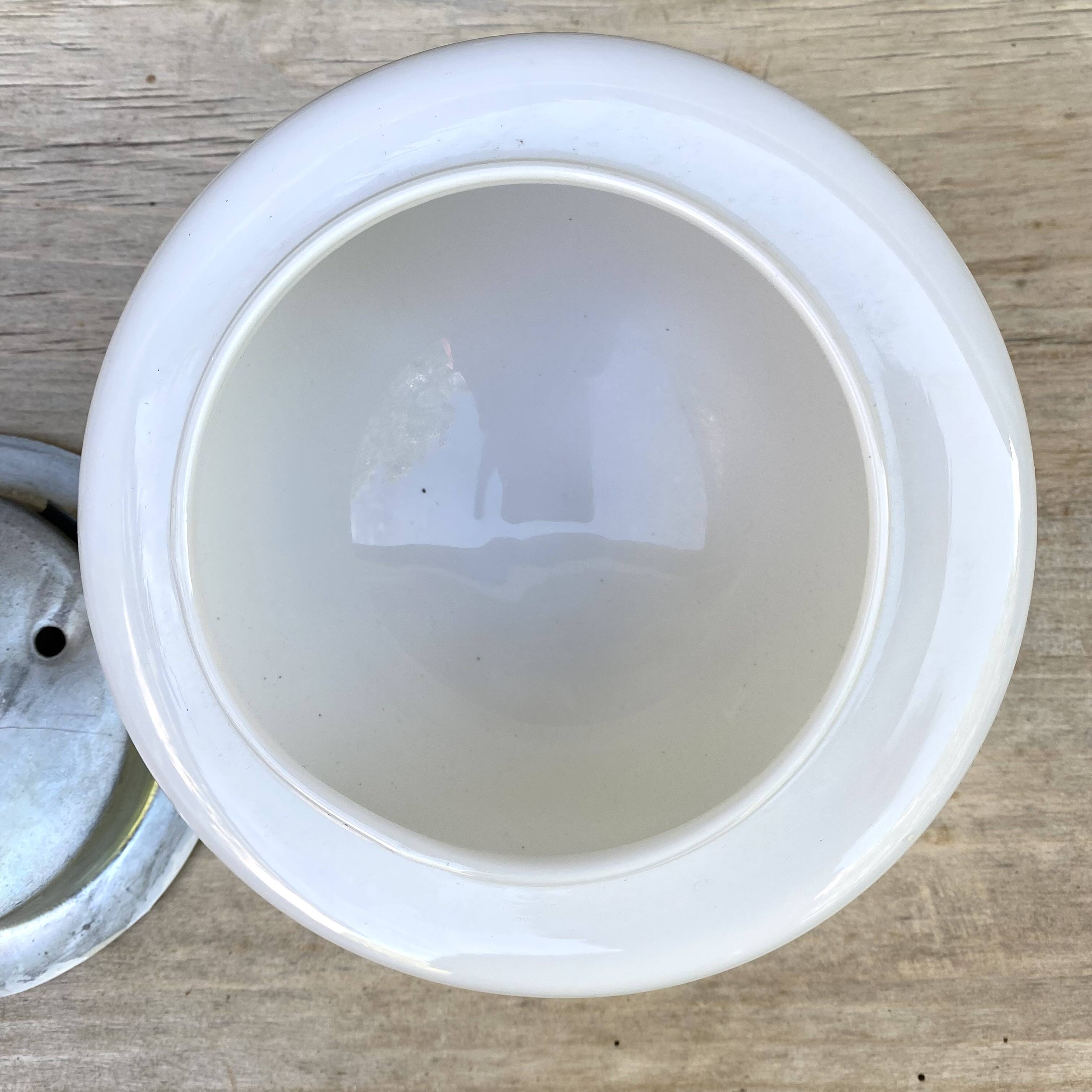 Mini ceiling light in opaline 15 cm