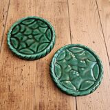 Vallauris coasters and bottle coasters