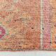 Pink & Orange Oriental Vintage Runner Rug, 101x301Cm