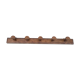 Portemanteau bois brut années 50