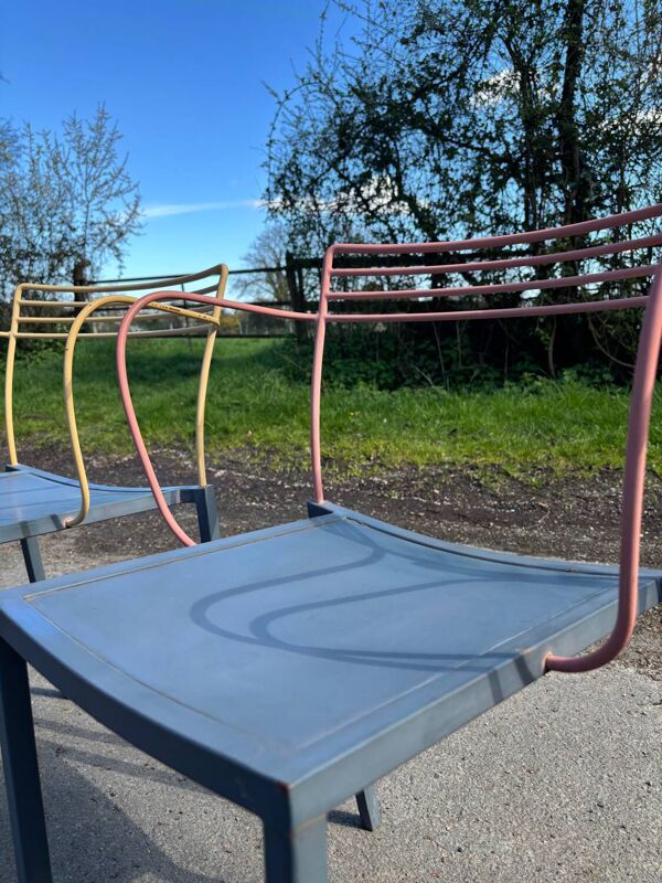 fauteuil, chaise « piccolo » de Pascal Mourgue pour Fermob