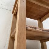 Solid wood workbench