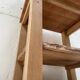 Solid wood workbench