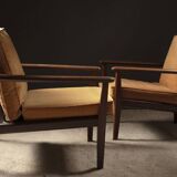 Pair of Scandinavian armchairs