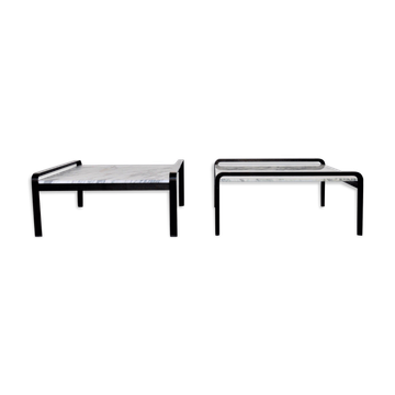 Vintage Coffee Table by Tito Agnoli for Matteo Grassi, Italy, Set of 2