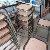 Vintage school stool 1950/60