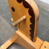 Mid-century wooden rocking horse, 1960s