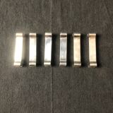 Vintage Christofle Silver Metal Knife Rests - Gallia Arabesque - Set of 6