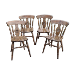 set de 4 chaises de style