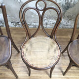 Lot 4 bistro chairs Thonet No.19, 20 & 208