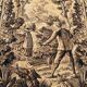 Ancient French tapestry