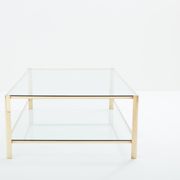 Bronze coffee table JT Lepelletier for Broncz circa 1960