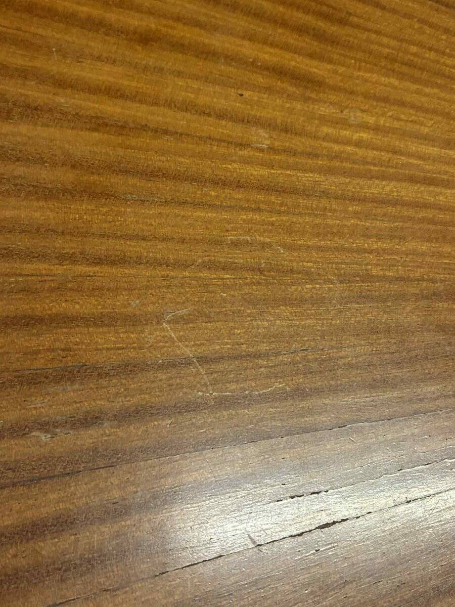 Vintage round coffee table, 1950s