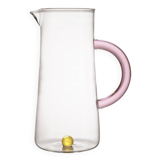 Pink and Yellow Carafe