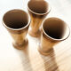 Set of 3 ceramic mazagrans