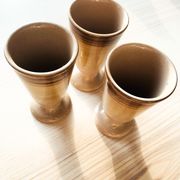 Set of 3 ceramic mazagrans