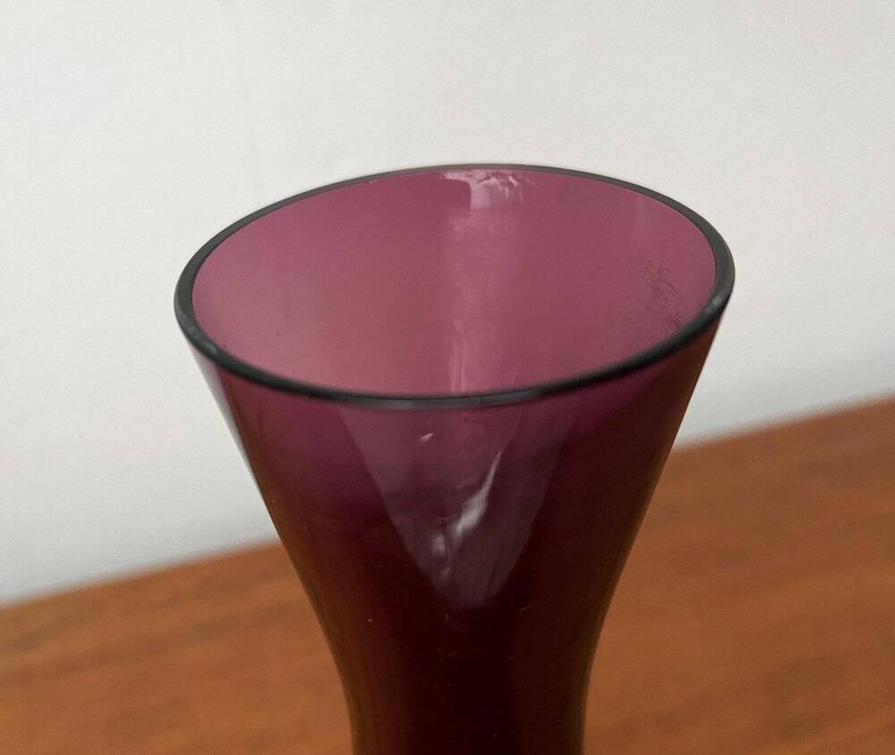 Mid-century glass vase Diabolo by Ingrid Glas, Germany, 1960s