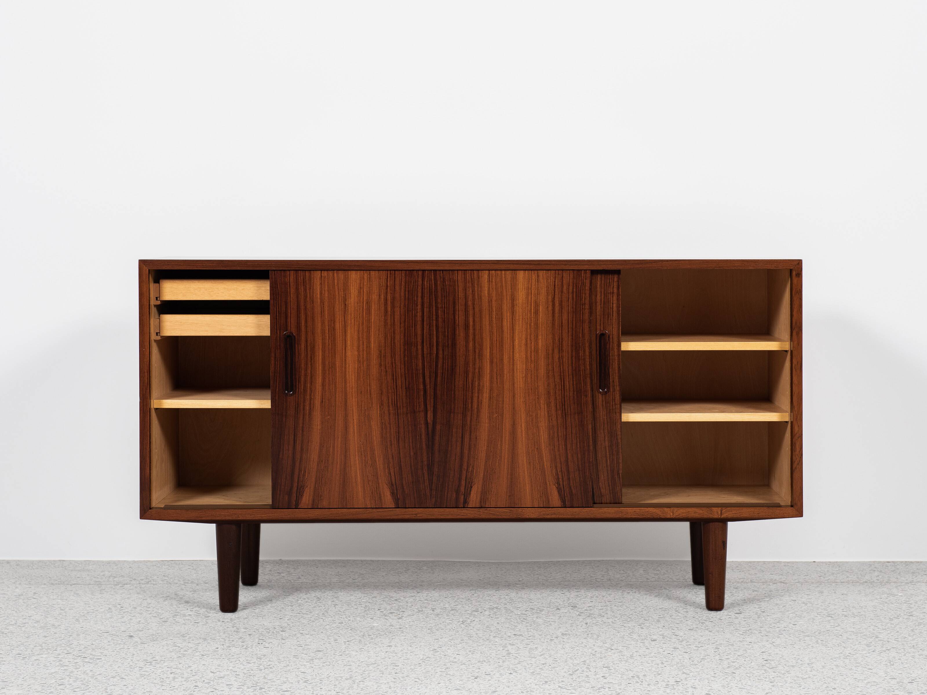 Buffet danois des années 1960 en palissandre par Hundevad - 138 cm