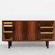 Buffet danois des années 1960 en palissandre par Hundevad - 138 cm