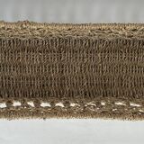 Braided rope basket