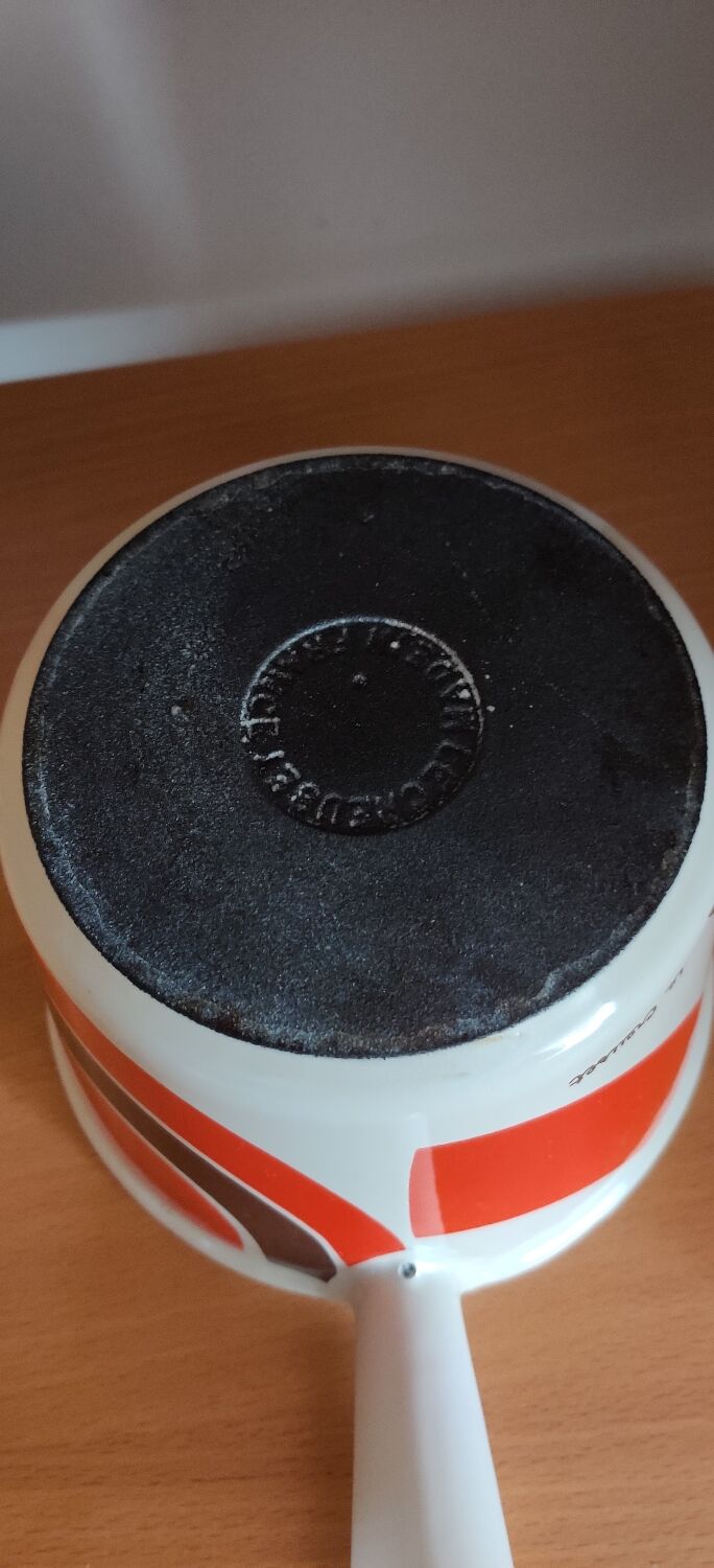 Fondue pot Le Creuset vintage 70's