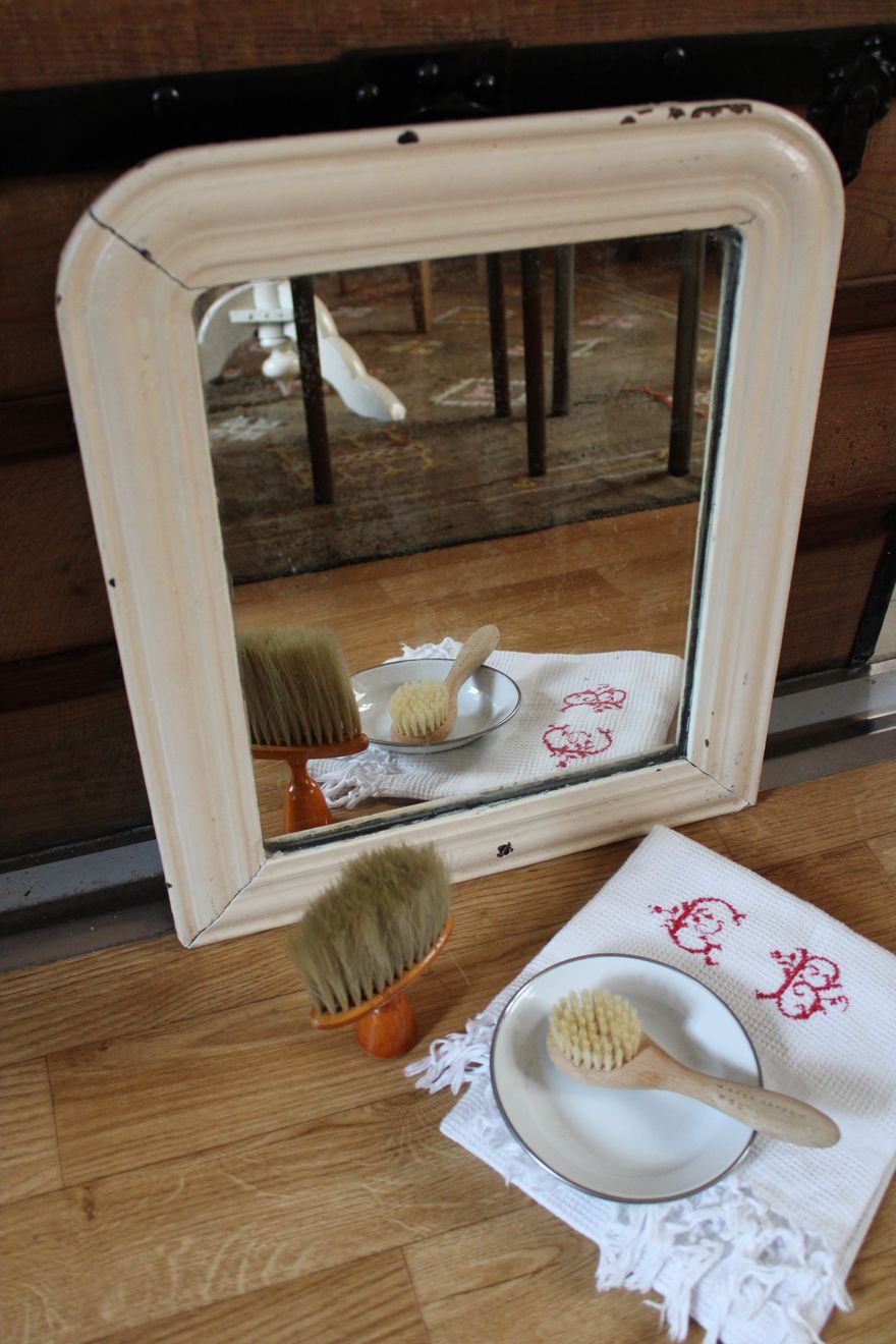 Ancien miroir - 43x37cm