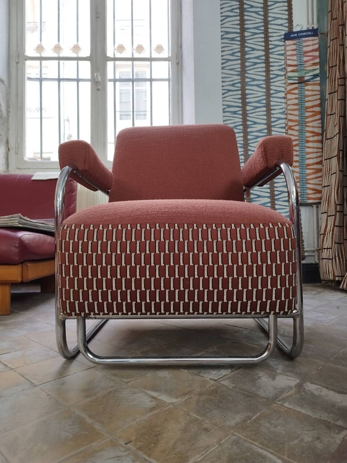 Tubular Bauhaus armchair