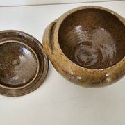Pot à couvert en grés poterie du bois de Laud - Montélimar