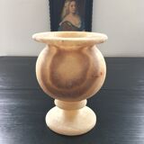 Medici style alabaster vase