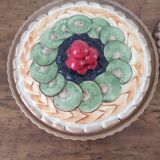 Barbotine pie dish