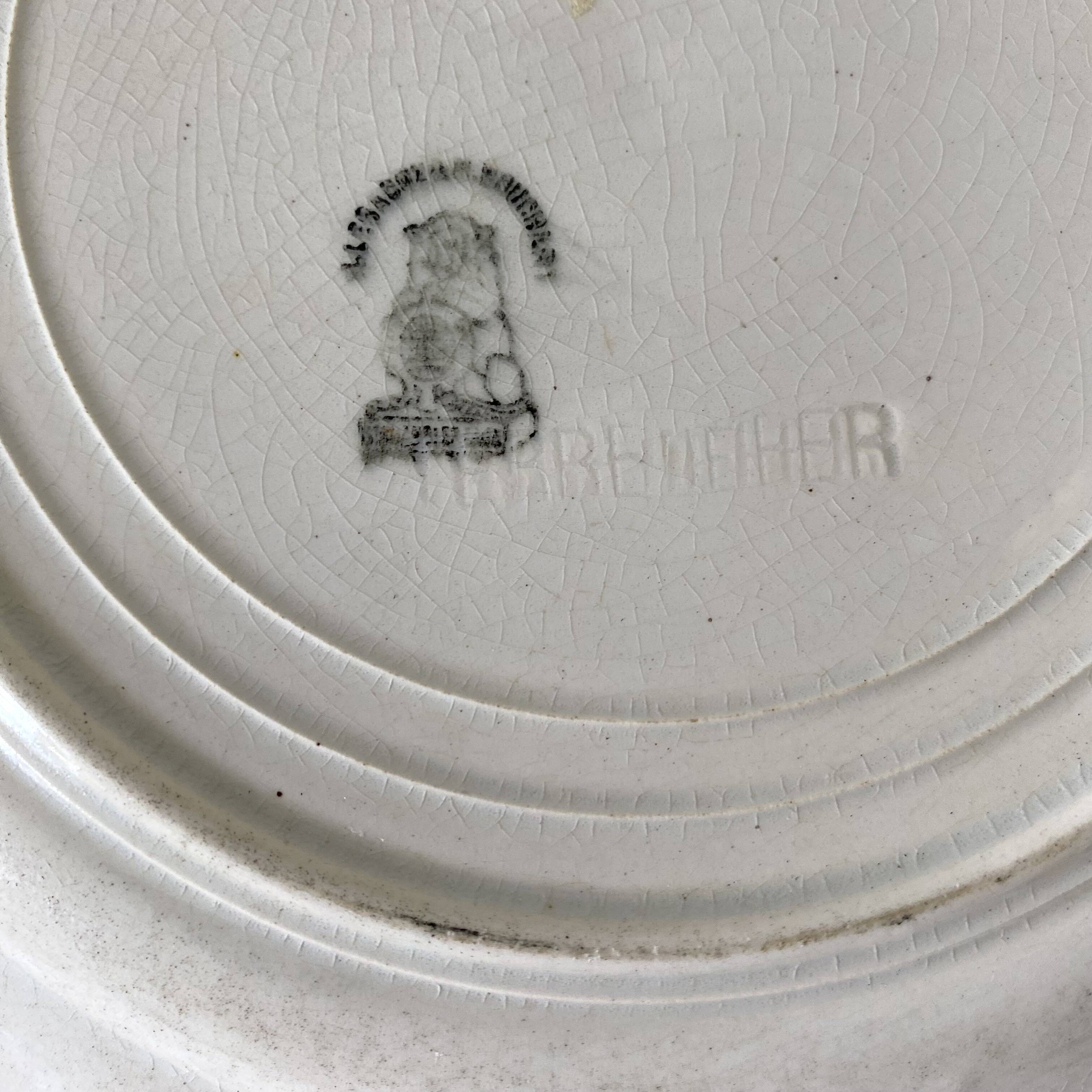 Iron earth plate St amand A Lebacqz & Bouchart