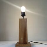 Vintage pine lamp design 70s 80s