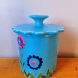 Italian ceramic box, 1970