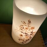 Vintage wax herbarium lamp