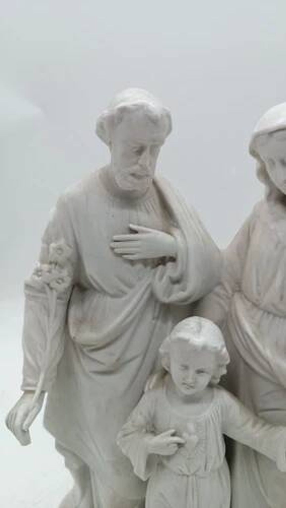 Holy Family in Biscuit Porcelain Firsts 900
