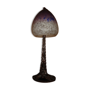 Lampe champignon en pâte
