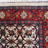 Tapis Vintage Indien Mahal Fait Main en Laine – Années 1970 – 78 x 125 cm