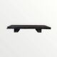 Wabi sabi burnt wood coffee table