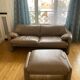Set sofa and pouf Maralunga Vico Magistretti Cassina 2012