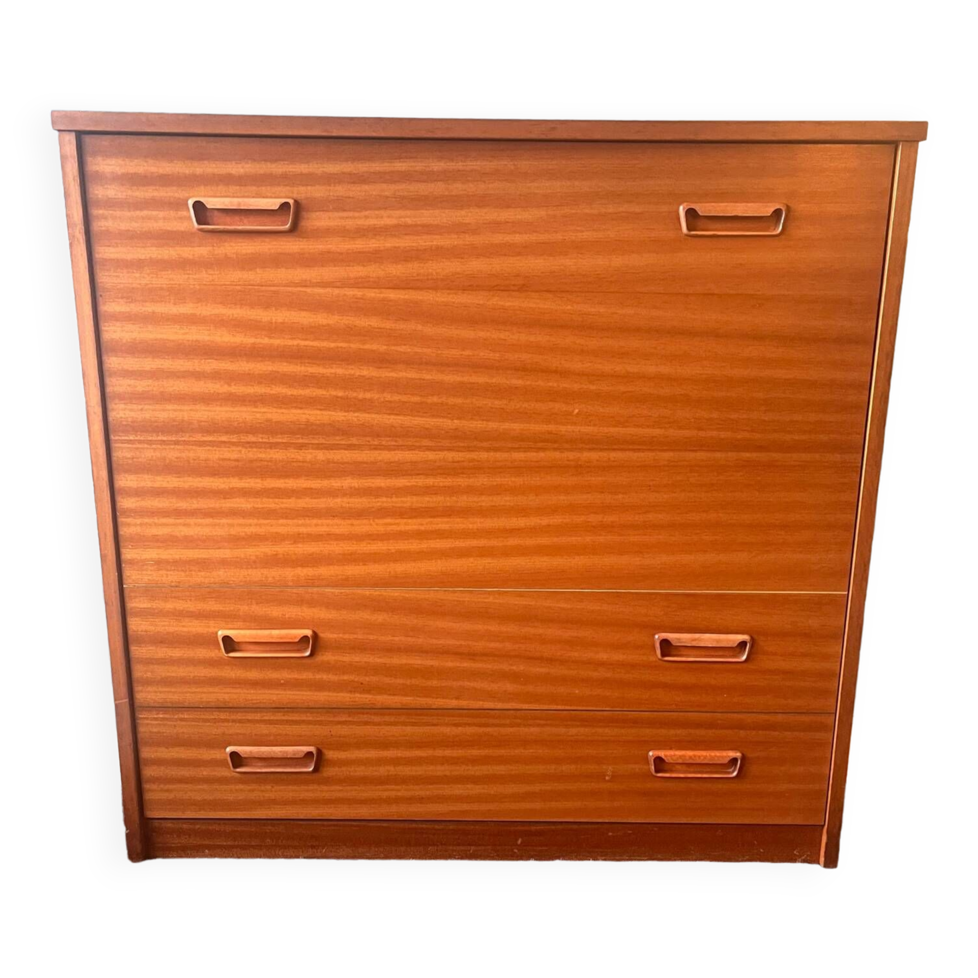 Commode lit escamotable scandinave année 70
