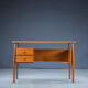 Mid-Century Teak Freestanding Desk, 1960s