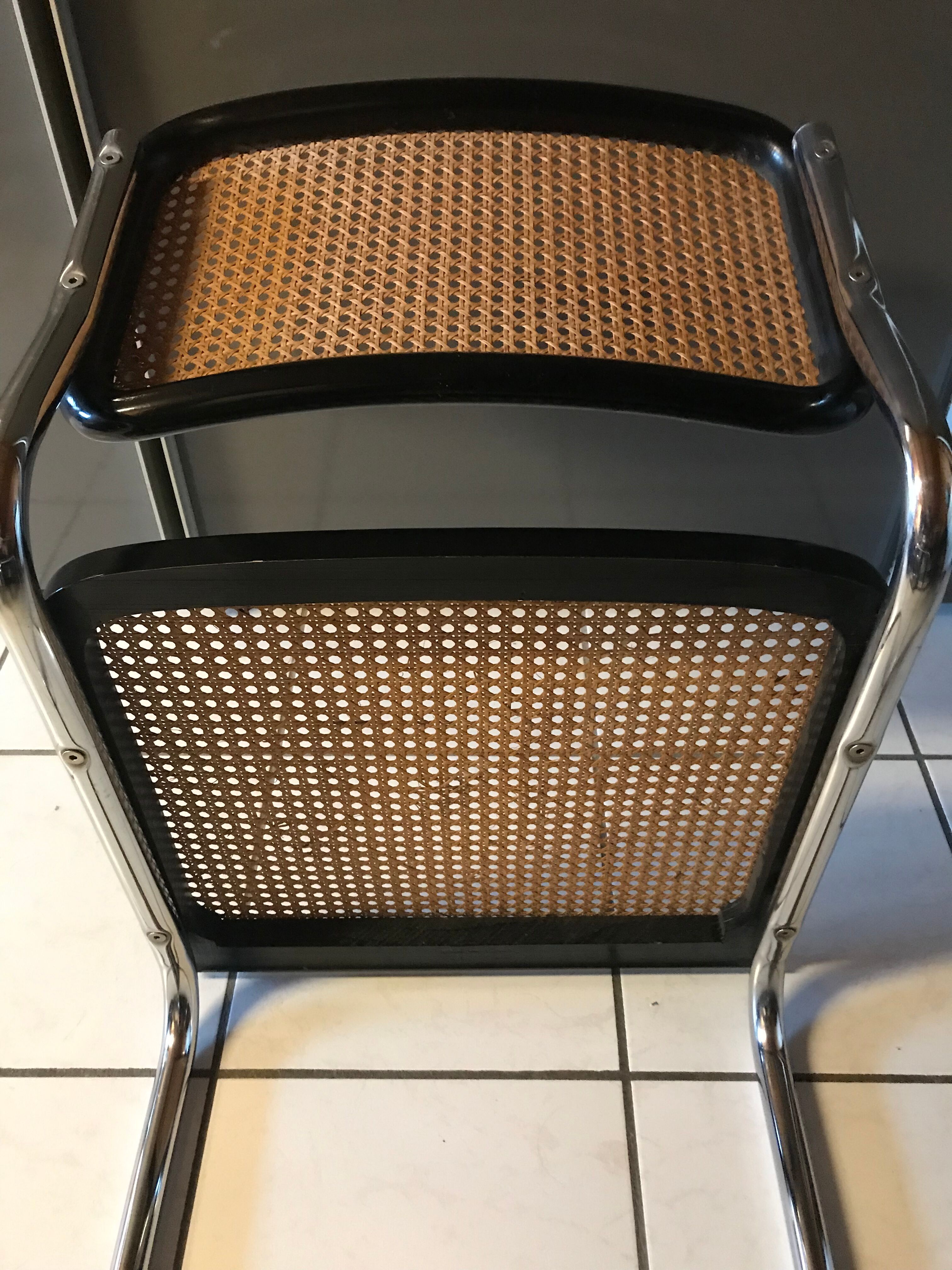 Cesca b32 chair by marcel breuer