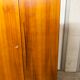 Scandinavian teak cabinet 4 doors 2+1 drawers wardrobe 1960