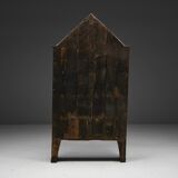 Armoire vernaculaire d'art populaire, France, XIXe siècle