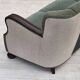 1960s, Danish 3-seater sofa, furniture wool, oak wood.