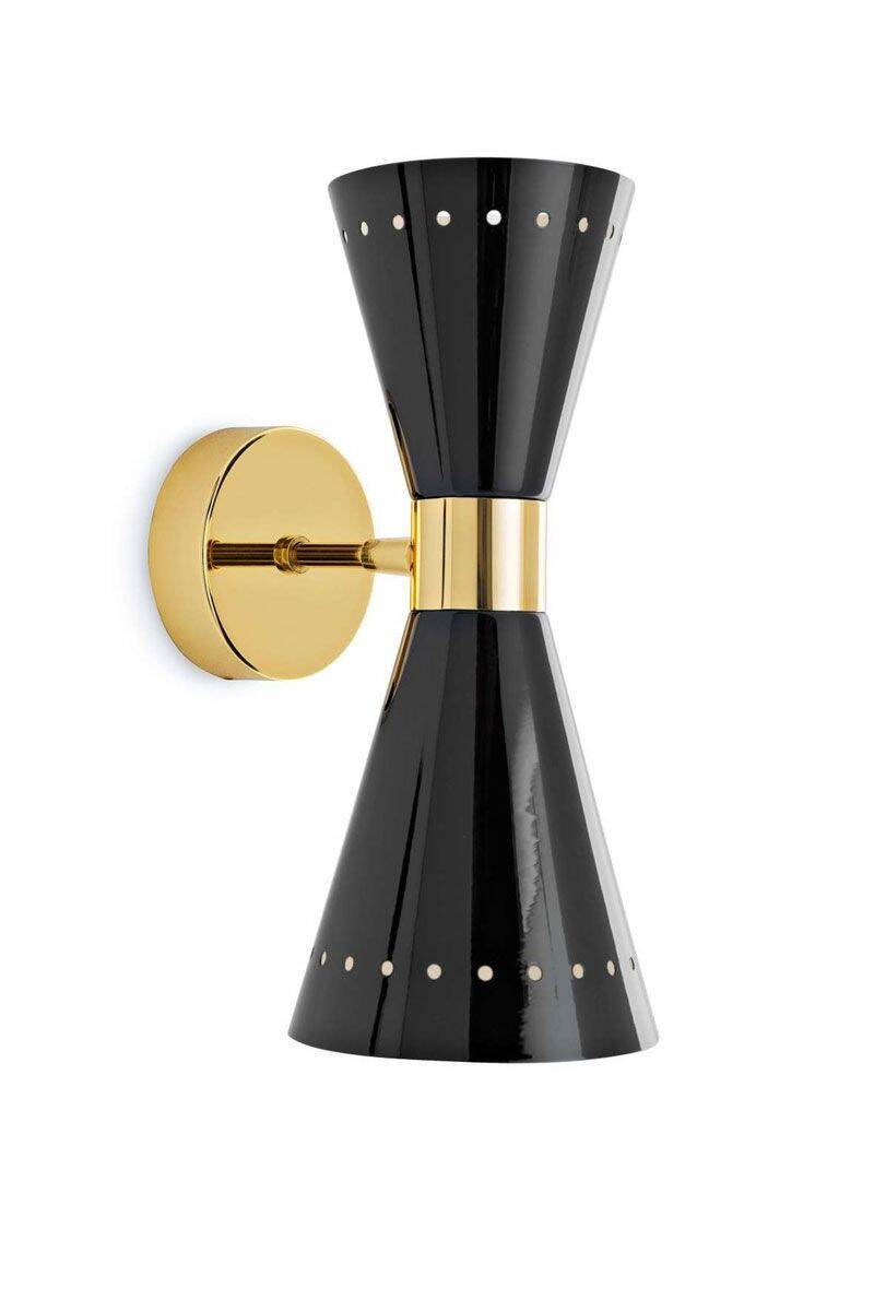 Megafono Black Wall Light