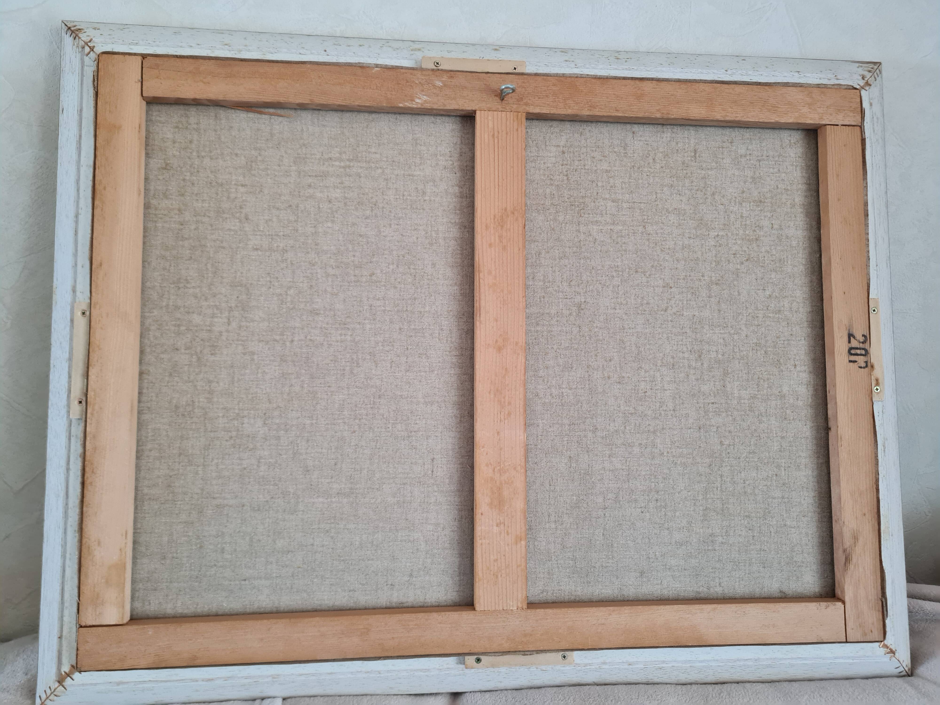 Breton seaside oil painting on canvas