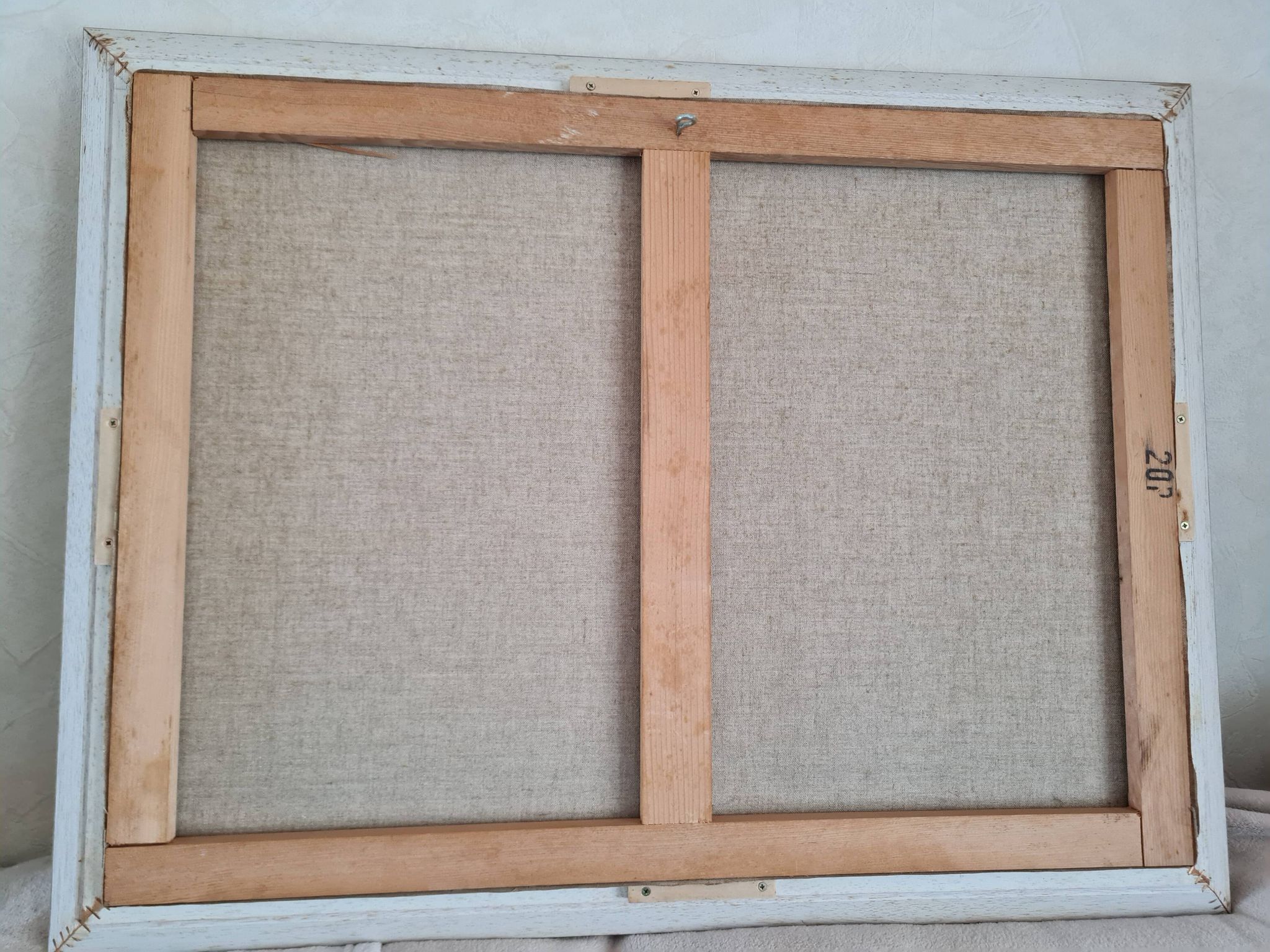 Peinture à l huile bord de mer Breton fait sur toile